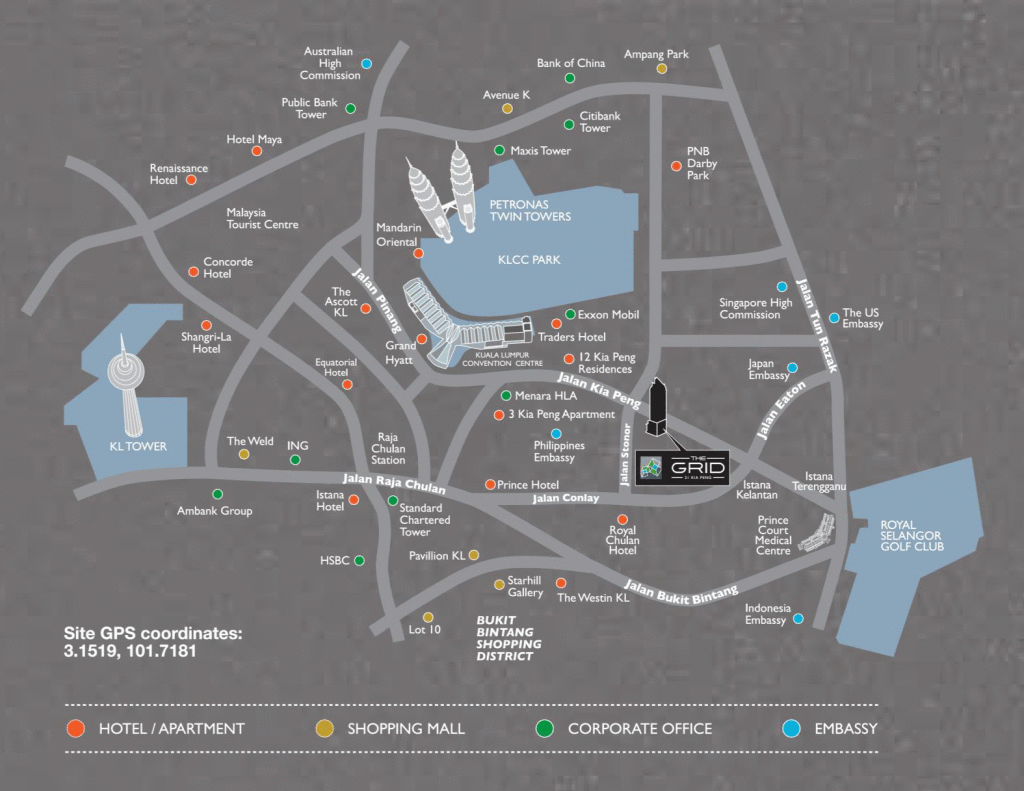 Location-The-Grid-Condominium-KL | KLCC Condominium