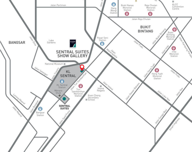 Sentral-Suites-KL-Sentral-Location-Map | Kuala Lumpur (KLCC) LUXURY ...