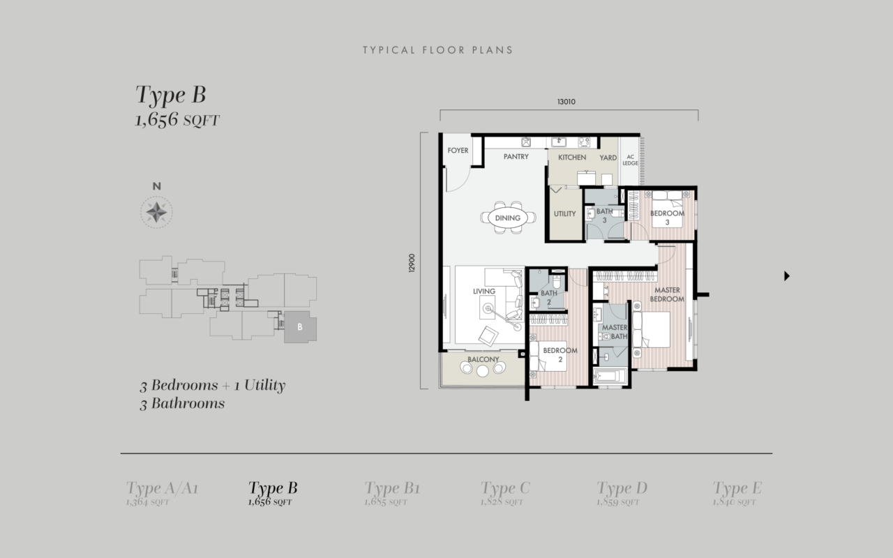 Residensi-Astrea-Floor-Plan-Type-B | Kuala Lumpur (KLCC) LUXURY ...