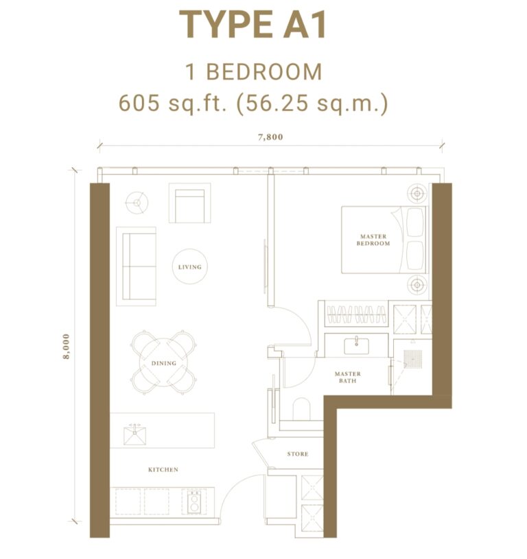 Pavilion-Damansara-Heights-Floor-Plan-Type-A1 | Kuala Lumpur (KLCC) LUXURY RESIDENCES ...